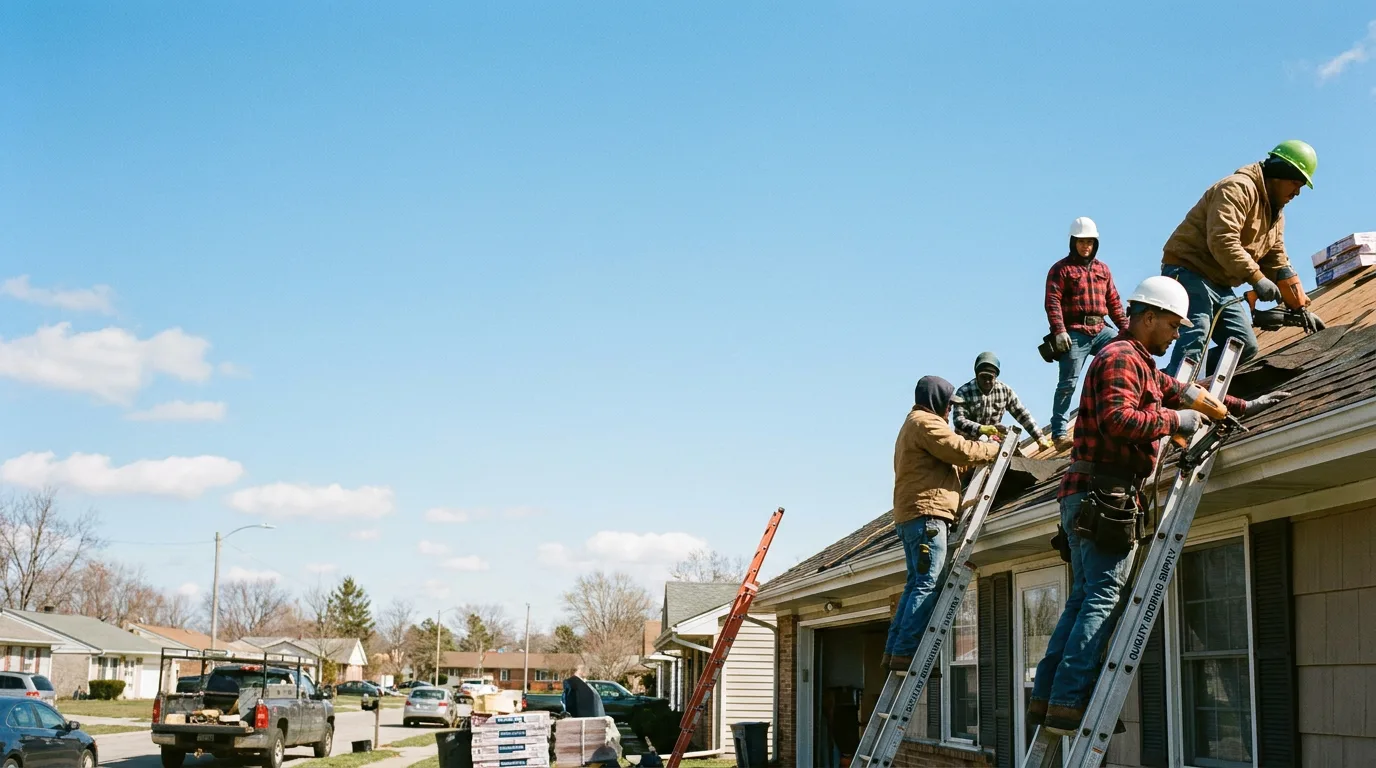 Roofing in Pease, MN near me